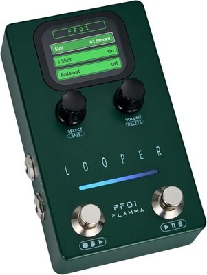 FLAMMA Looper Gitarrenpedal FF01 40 Slot Loop Pedal