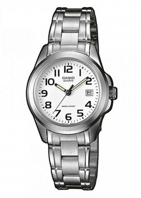 Casio Casio Collection Silber Damen Armbanduhr LTP-1259PD-7BEG