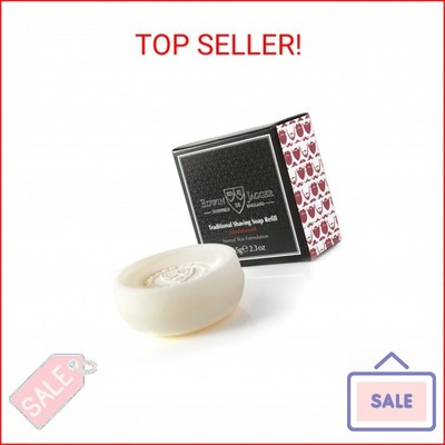 Edwin Jagger SSSW Sandalwood 99.9% Natural Traditional Shaving Soap 2.3 oz Refil