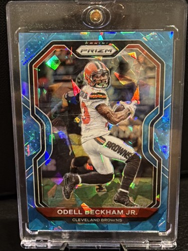 2020 Panini Prizm - Odell Beckham Jr. #57 Blue Ice Prizm /99