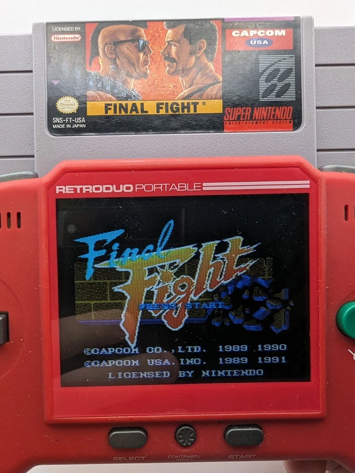 Final Fight SNES Super Nintendo Game Cart Tested Working - Image 4 of 4
