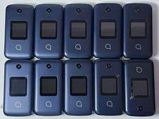 LOT OF 10 x Metro PCS Alcatel GO FLIP 4 4056Z 4G LTE Cell Phones *A GRADE*