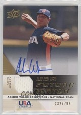 2009 Signature Stars USA Future Watch Jersey /799 Asher Wojciechowski Auto 7eo