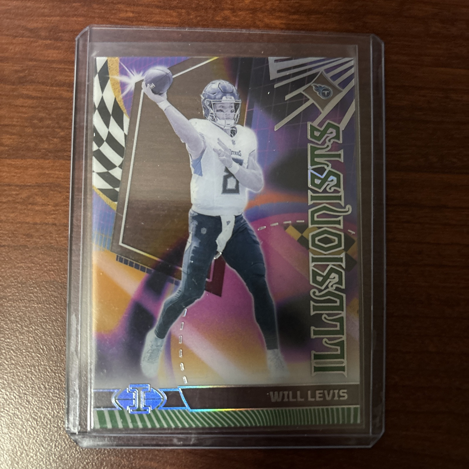 2023 Panini Illusions Illusionists Will Levis RC #18 Tennessee Titans