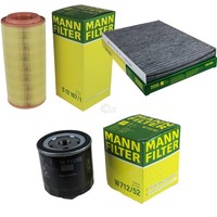 MANN-FILTER Paket Luftfilter Innenraumfilter ÖLfilter FüR Vw Lupo 6X1 6E1 1.4
