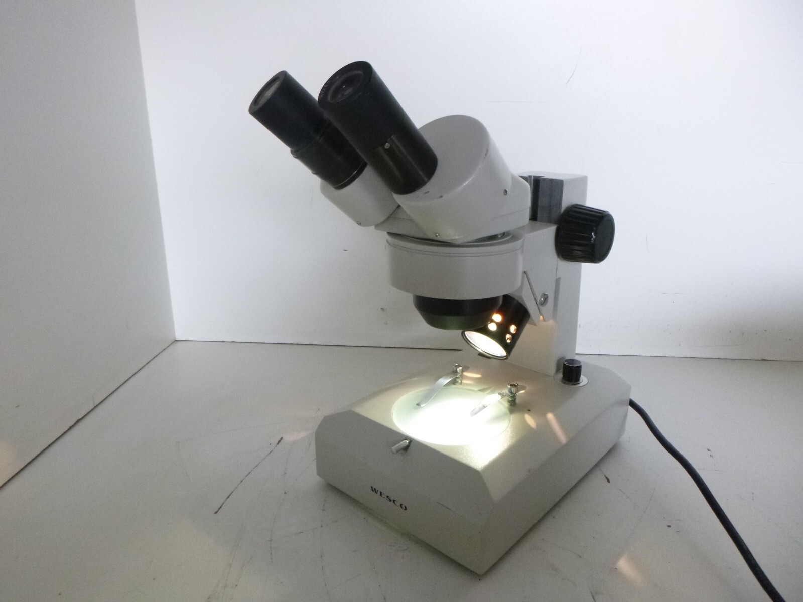 Wesco Binocular Stereo Microscope Laboratory College Lab eBay