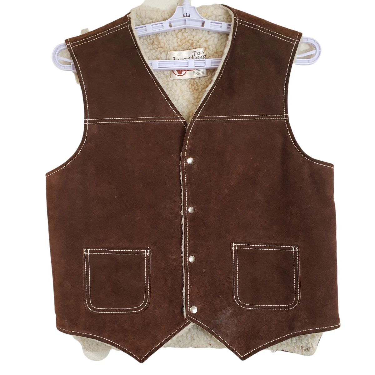 Sears Leather Outer Shell Vests for Men for Sale | Shop New & Used