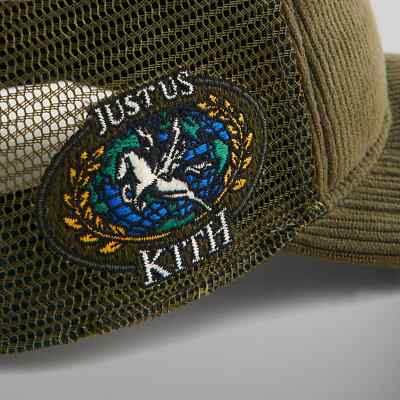 Kith & '47 for the New York Yankees Corduroy Trucker Hat Olive | eBay