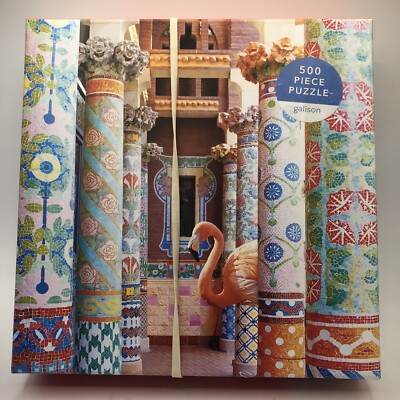 Mosaic Hall 500 Pc Puzzle by Galison (2022) - Complete