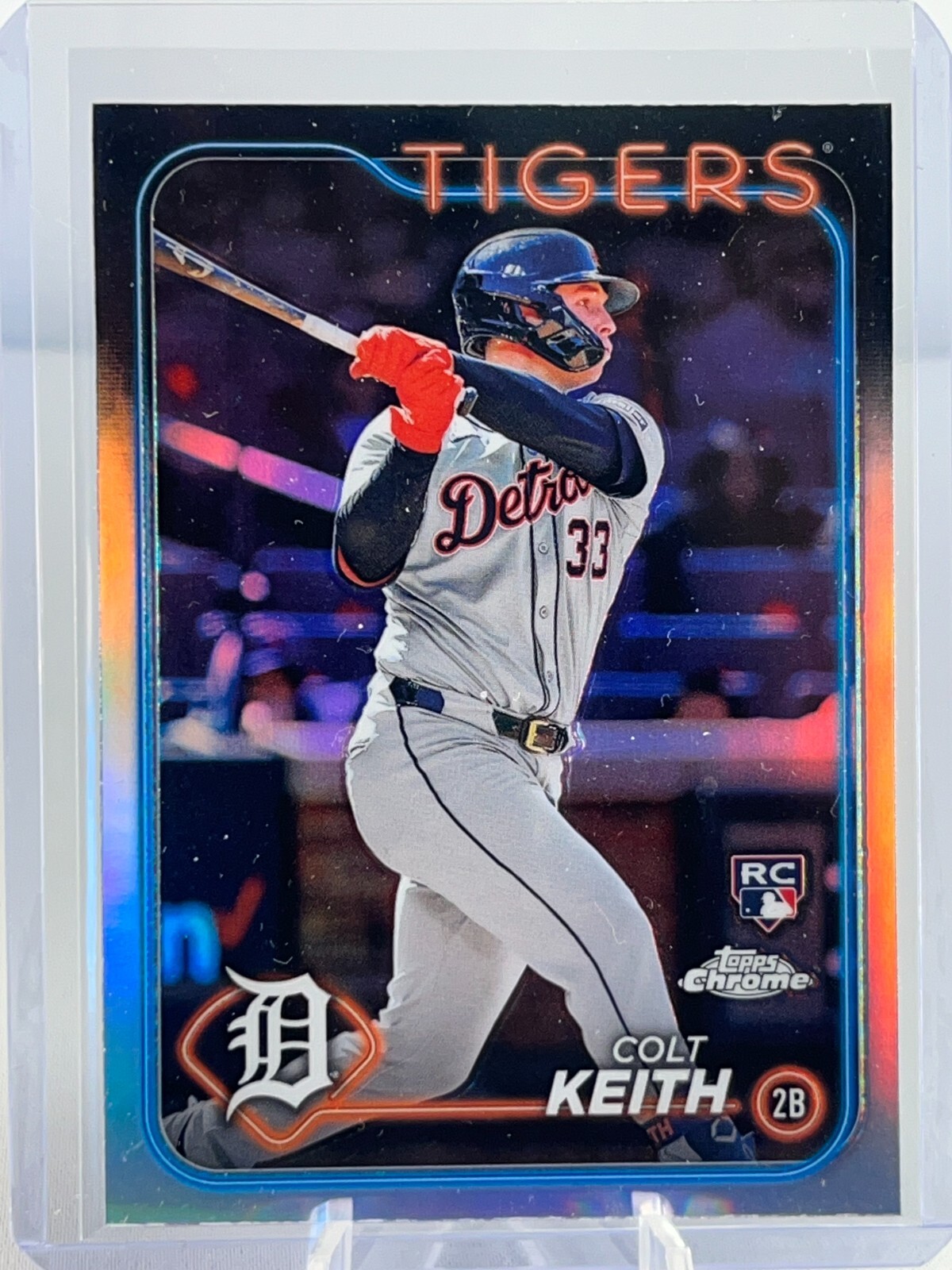 2024 Topps Chrome Colt Keith Rookie Refractor