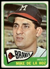 1965 Topps #182 Mike de la Hoz