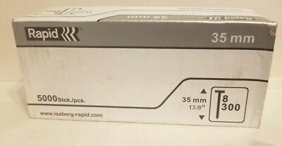 Tacker  Nägel   J/35 mm    5000  Stück    Typ E,J,300,8  