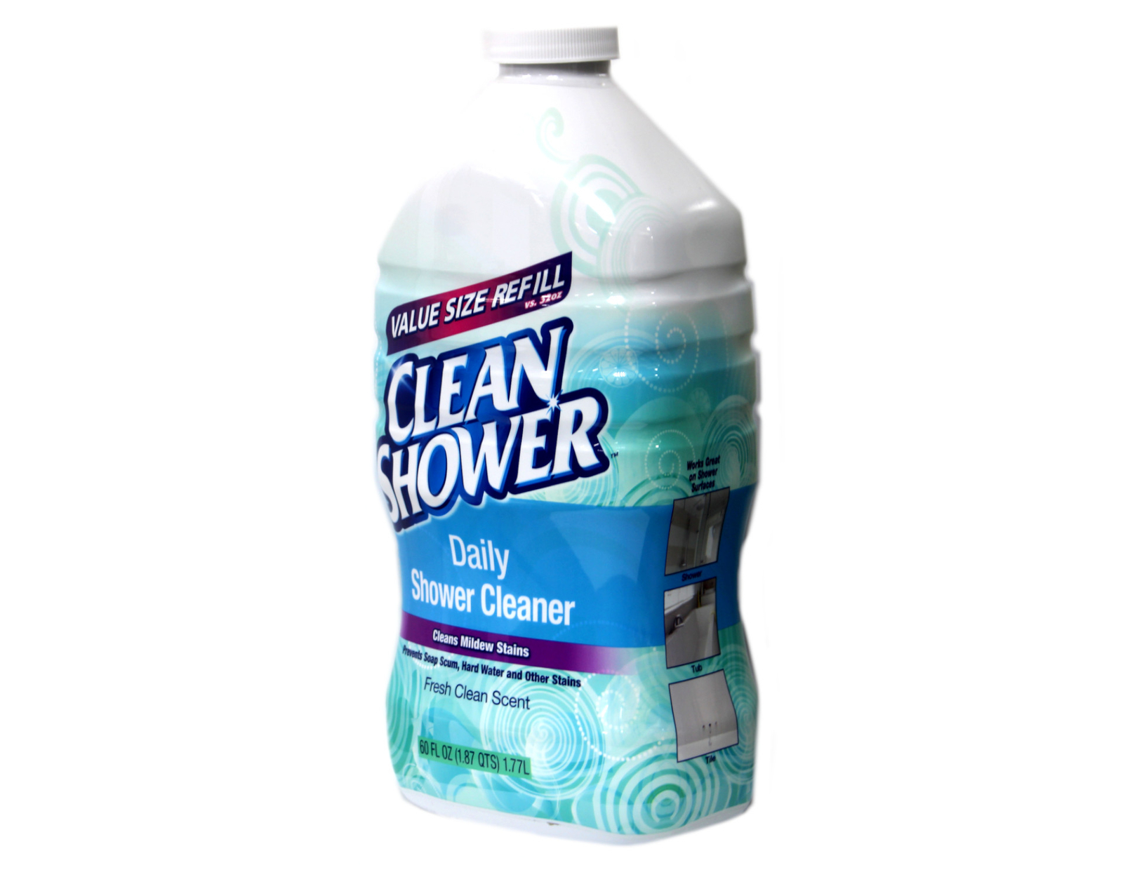 Clean Shower Daily Shower Cleaner Refill, 60 fl oz 792716000015 eBay