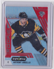 2020-21 UPPER DECK SYNERGY RED ROOKIE SP ANTHONY ANGELLO #95 PITTSBURGH PENGUINS