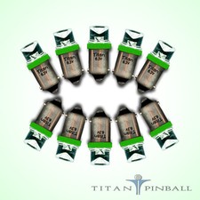 (10 Pack) - 6.3 Volt LED Bulb Concave 44/47 B...