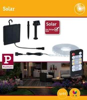 Paulmann Led Stripe Solar Rgb Inkl. Fernbedienung 5M Dimmbar Mit Timer IP44