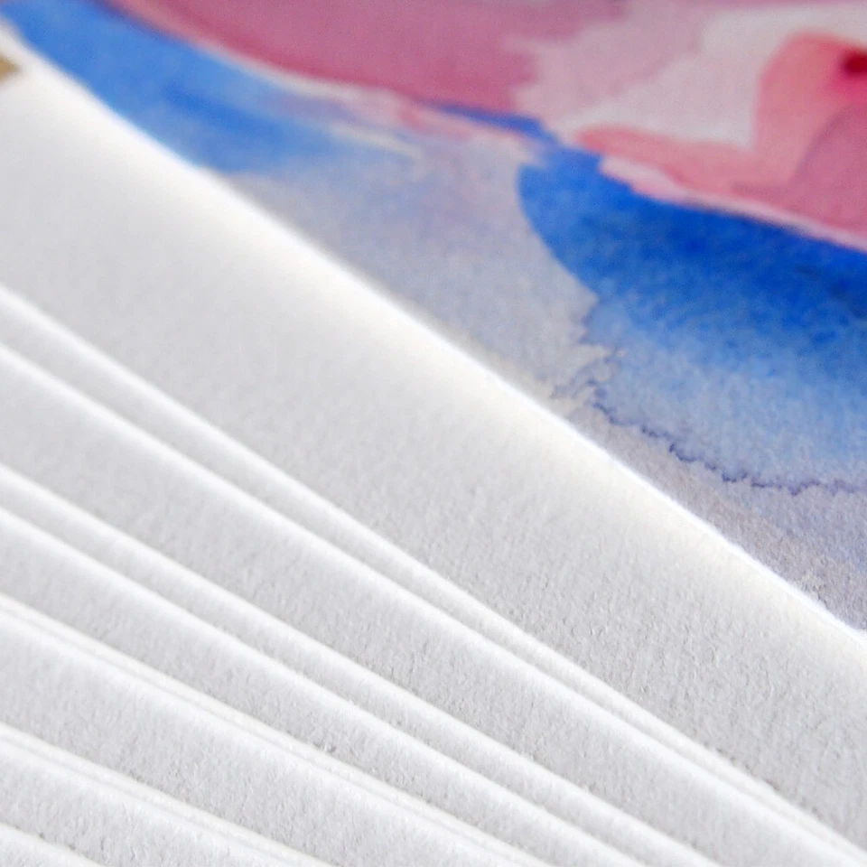 Watercolour Paper,100% Cotton 350gsm Artists Quality, Blank Flat Cards,20 sheets - image 3 of 4