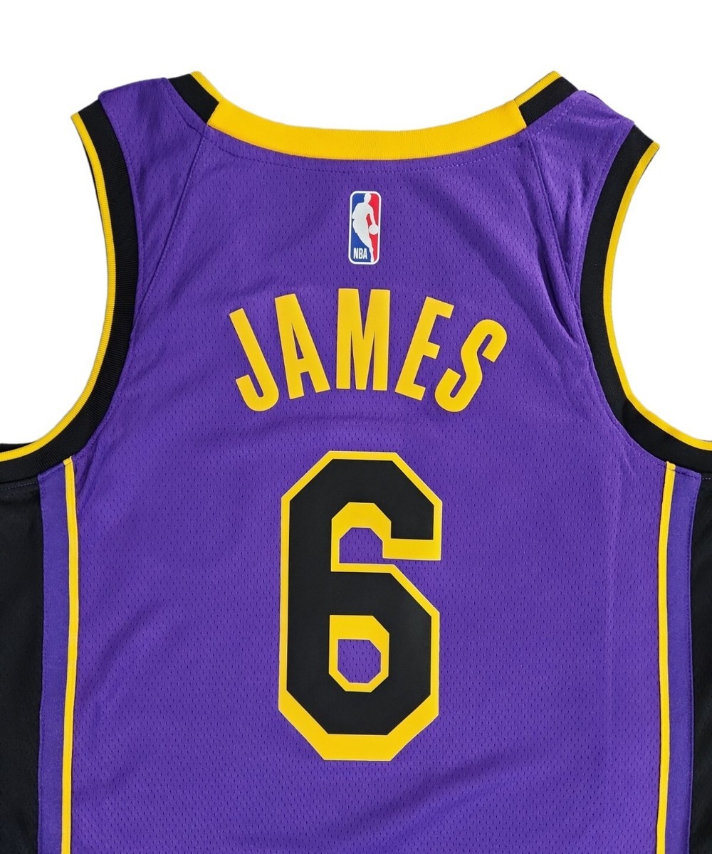 Nike Lakers LeBron James Statement Edition 2022/23 Jersey Men's