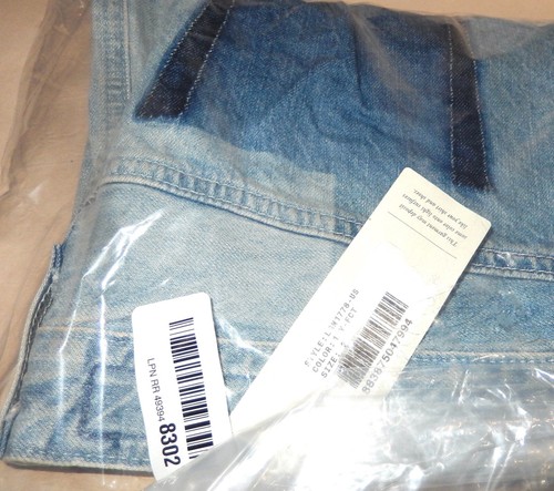 Gonna AG Adriano Goldschmeid Sandy Denim, blu, taglia 27 - Foto 4 di 5