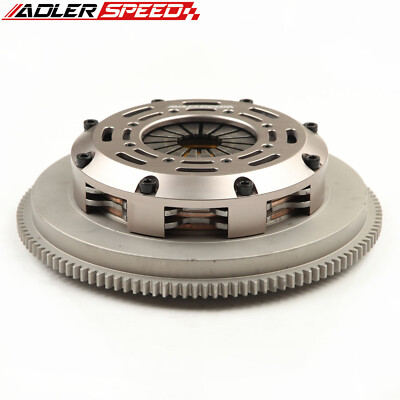 SPRUNG CLUTCH TWIN DISC +FLYWHEEL for 1995-2004 TOYOTA TACOMA 3.4L V6 2WD 4WD