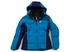 Salomon Whitebreeze Down Jacket Women Size M Hawaiian Surf