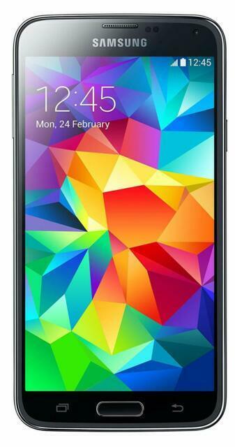 Samsung Galaxy S5 SM-G900V - 16GB - Charcoal Black (Verizon) Smartphone