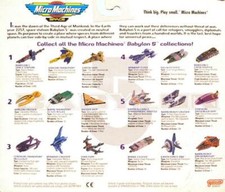Galoob Micro Machines 1995 Babylon 5 Space Sh...
