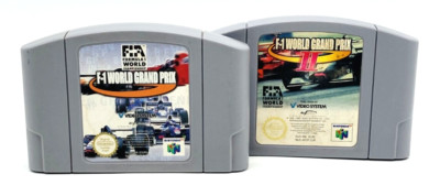 Bundle F1 F 1 World Grand Prix und II 2 Nintendo 64 N64 NUS NF2P EUR