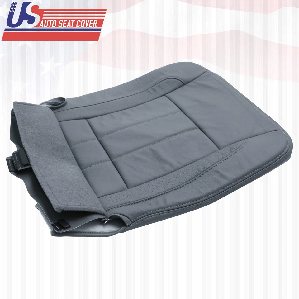 Cubierta de asiento inferior del conductor para Dodge Ram 3500 Laramie 2006-2009 en mediano Gris pizarra Foto 2 de 4