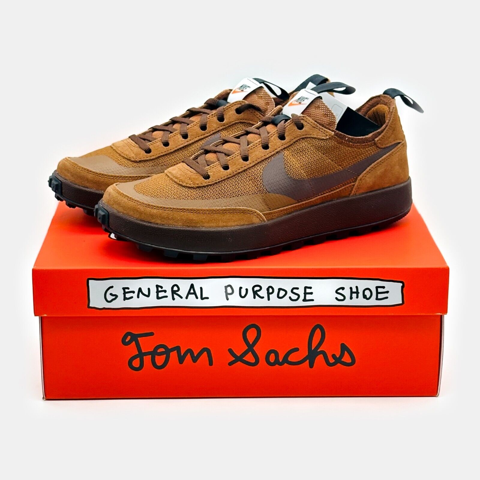 Where to buy Tom Sachs x NikeCraft General Purpose Shoe “Brown” colorway?  Price and more details explored