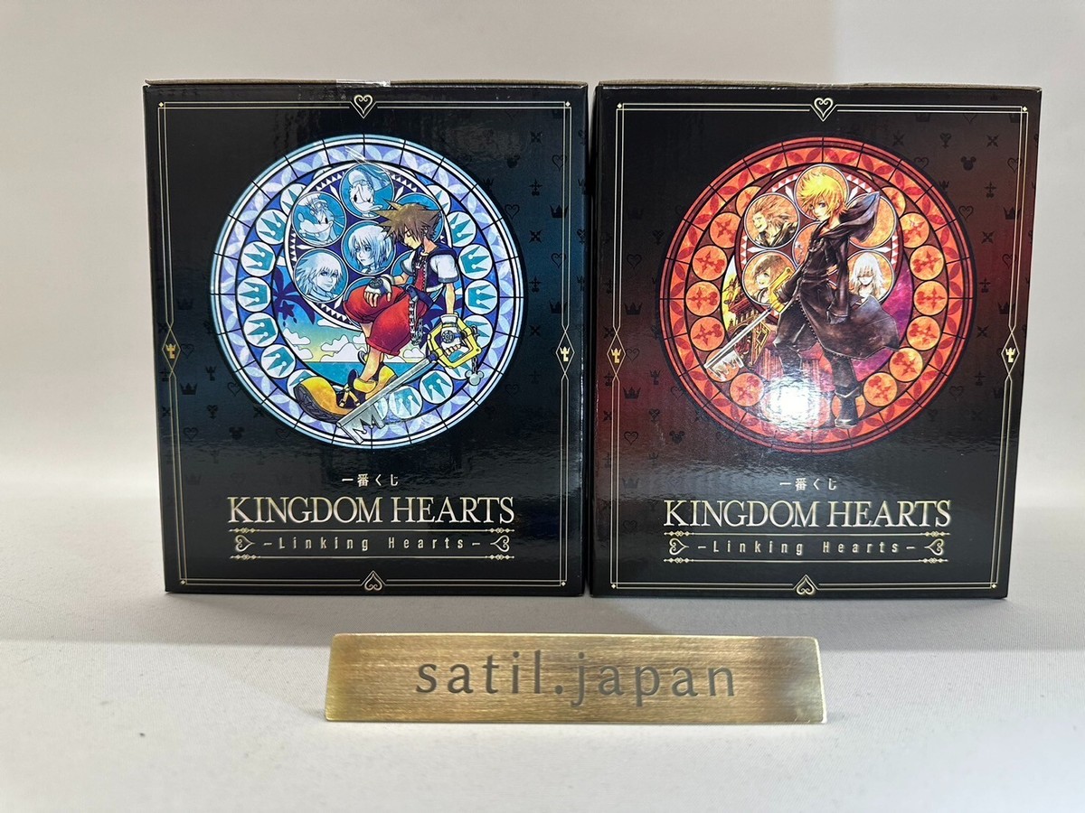 NEW] Ichiban Kuji KINGDOM HEARTS Linking Hearts Sora Roxas Statue
