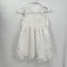 Rare Editions Girl Sleeveless Flower Girl Fit  Flare Dress Size 5