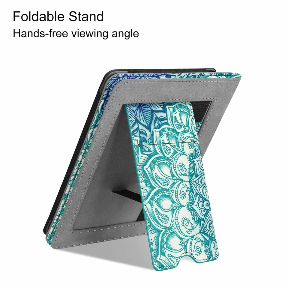 Funda protectora con soporte correa de mano para Amazon Kindle Paperwhite 10ª generación 2018 Foto 4 de 4