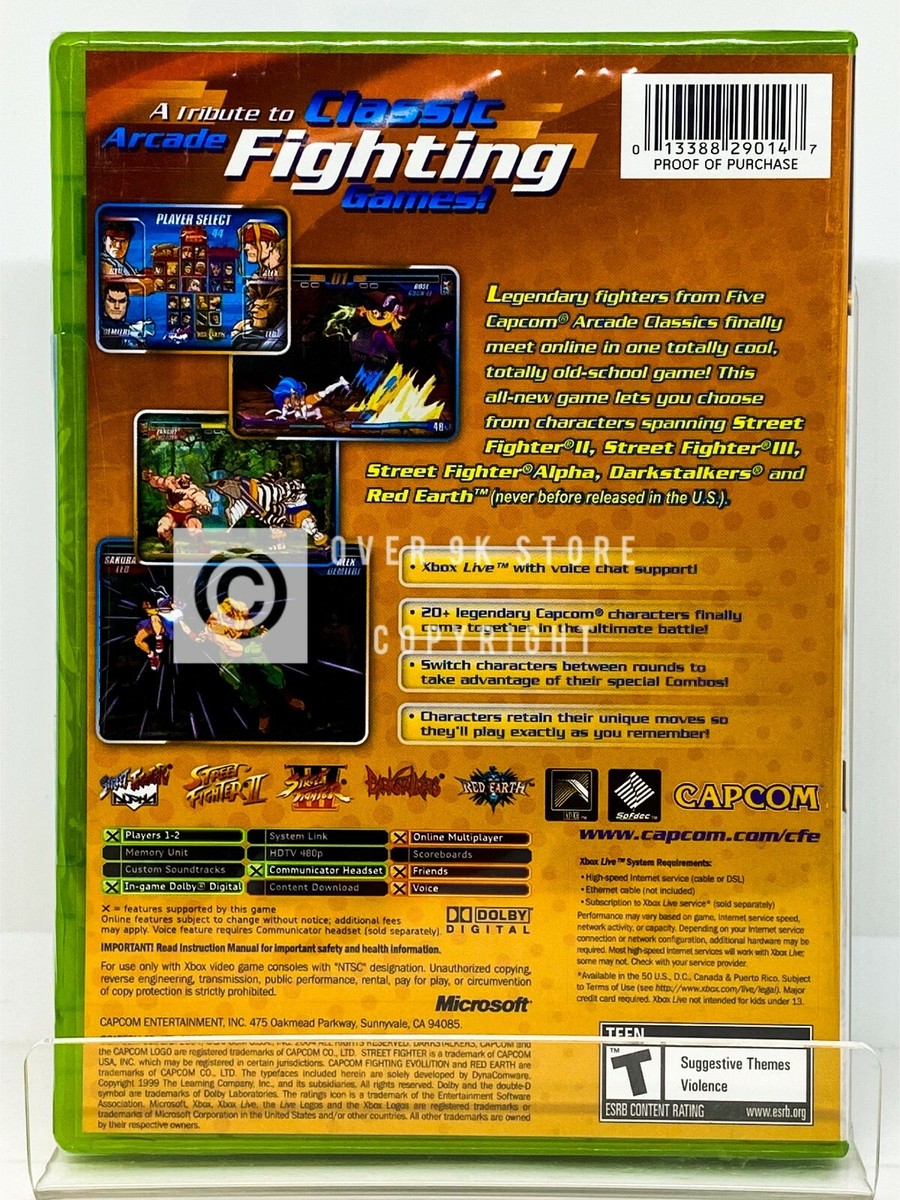 CAPCOM - COCOA Capcom Fighting Evolution - Xbox - Brand New | Factory