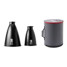 Aputure Storm 1200x Black Reflector Kit 15 and 30 Degree Reflectors PRO
