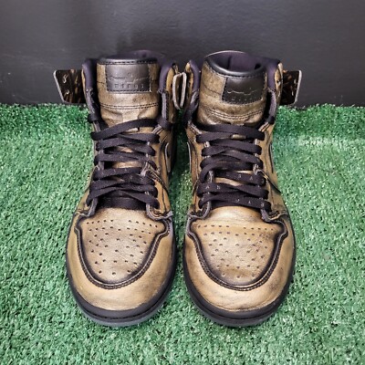 Nike Air Jordan 1 Retro High Men Shoes Sz 8 OG Wings Basketball