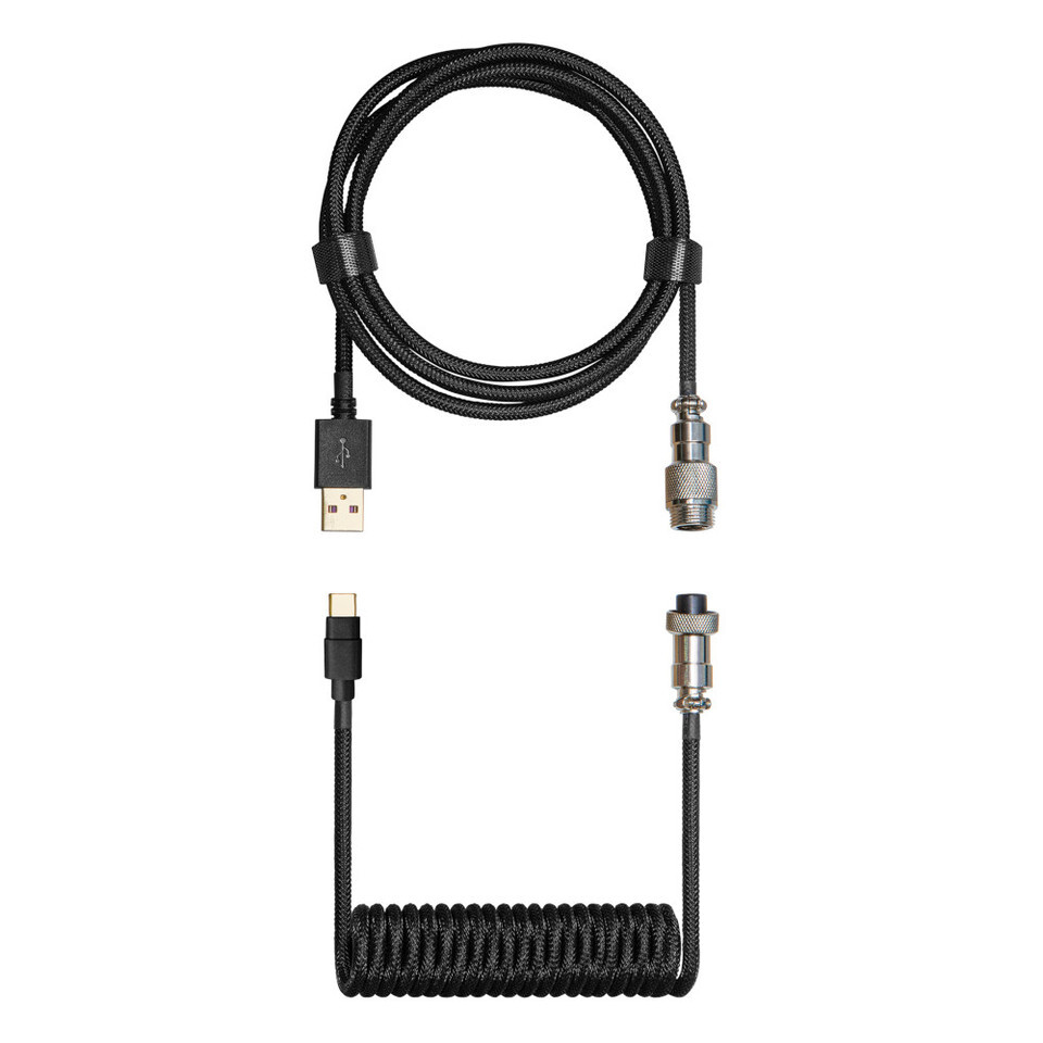 Cavo Tastiera Cooler Master Coiled Shadow Black | L'Affare del Giorno