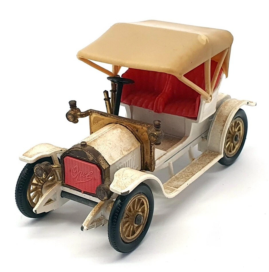 Matchbox Models Of Yesteryear Y 4 1909 Opel Coupe White