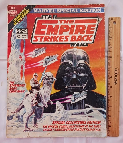 Marvel 1980 Special Edition Star Wars The Empire Strikes Back #2 Large Comic 13"