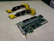 32CH/960FPS  PCI-e  V1.02 DVI Capture Board with Adapters