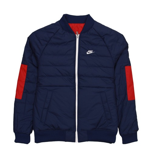 Nike Sportswear Mens Therma-Fit Insulated Reversible Jacket (Medium, Navy/Red) - Picture 5 of 8