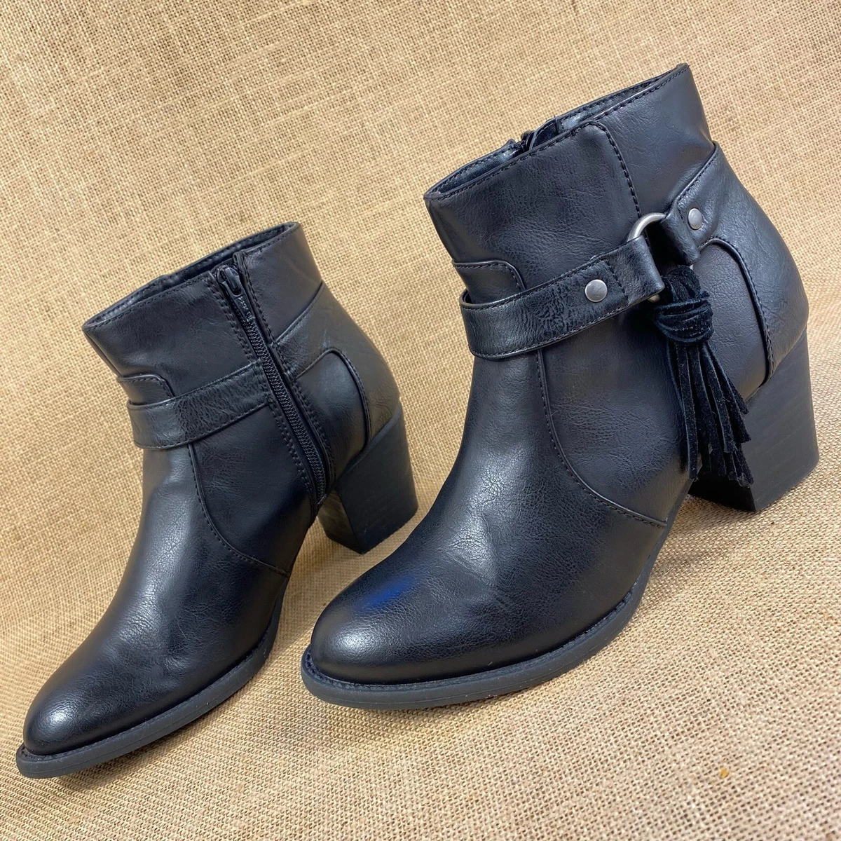American eagle black clearance boots