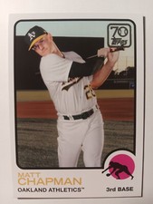 2021 Topps 70 Years of Topps Matt Chapman #70YT-23