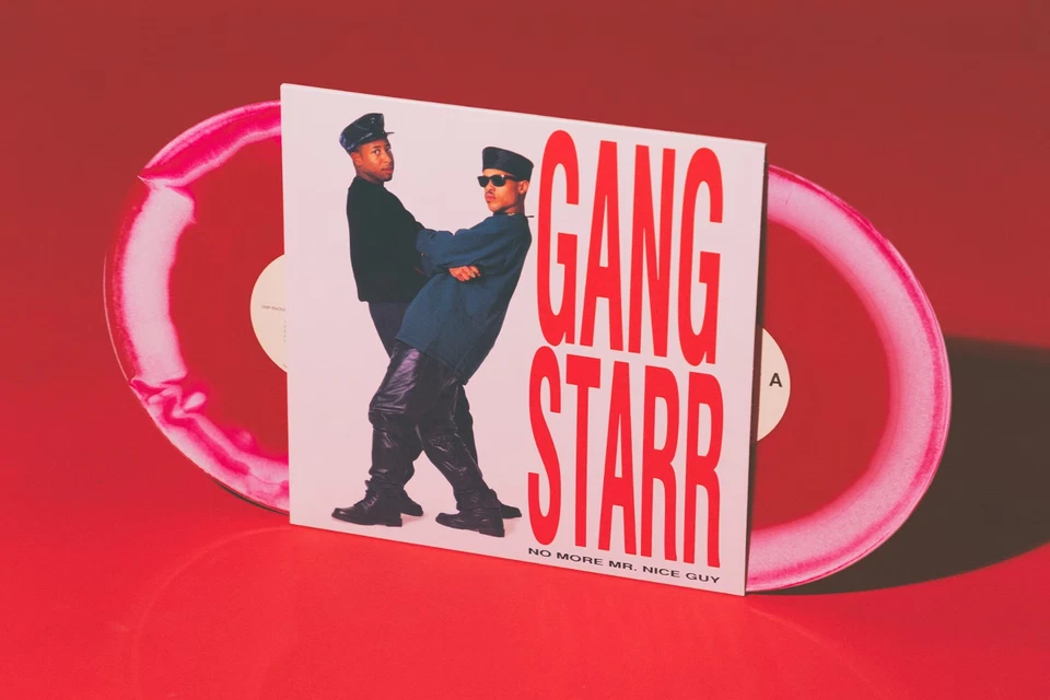 GANG STARR NO MORE MR. NICE GUY VINYL NEW! LIMITED RED WHITE LP! POSITIVITY - Image 3 of 4
