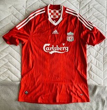 2008-2010 Adidas Liverpool Home Jersey #9 Torres 