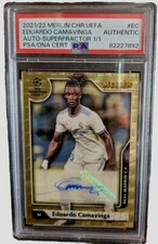 Marketplace image: 2021/22 Merlin Authentic Auto-Superfractor 1/1 Eduardo Camavinga