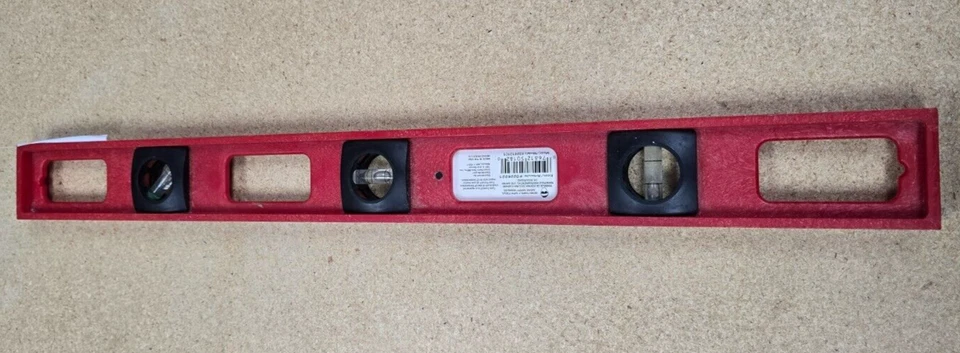 Task Force Polyestrene Plastic 24-in 3 Vial Box Beam Level - Image 3 of 4