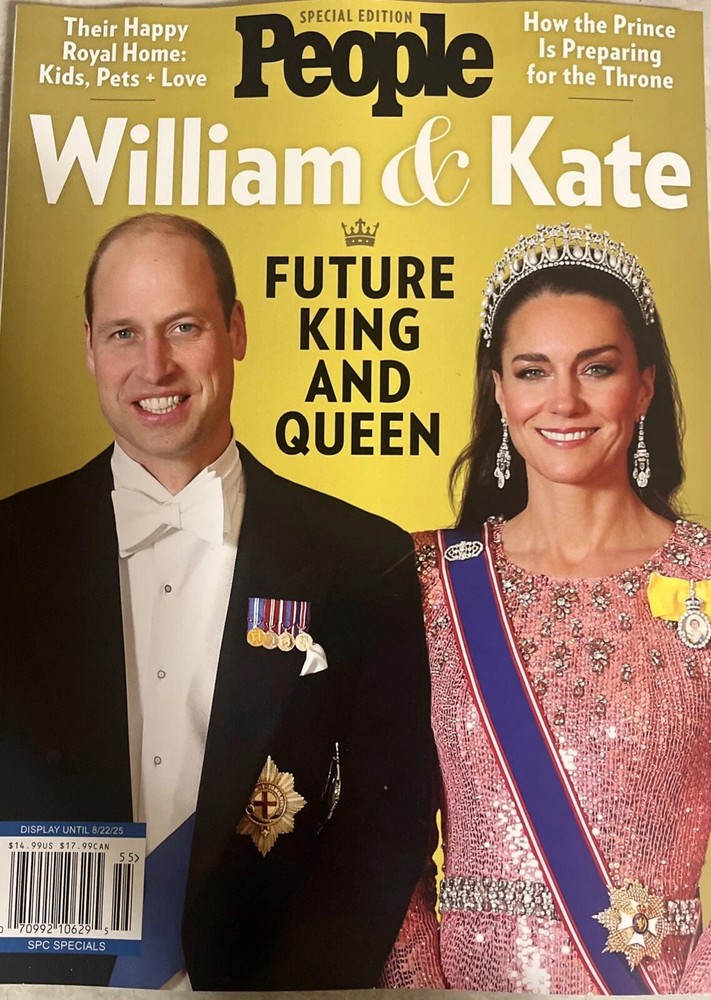 People Magazine Special Edition William and Kate 2025 Brand New Unread