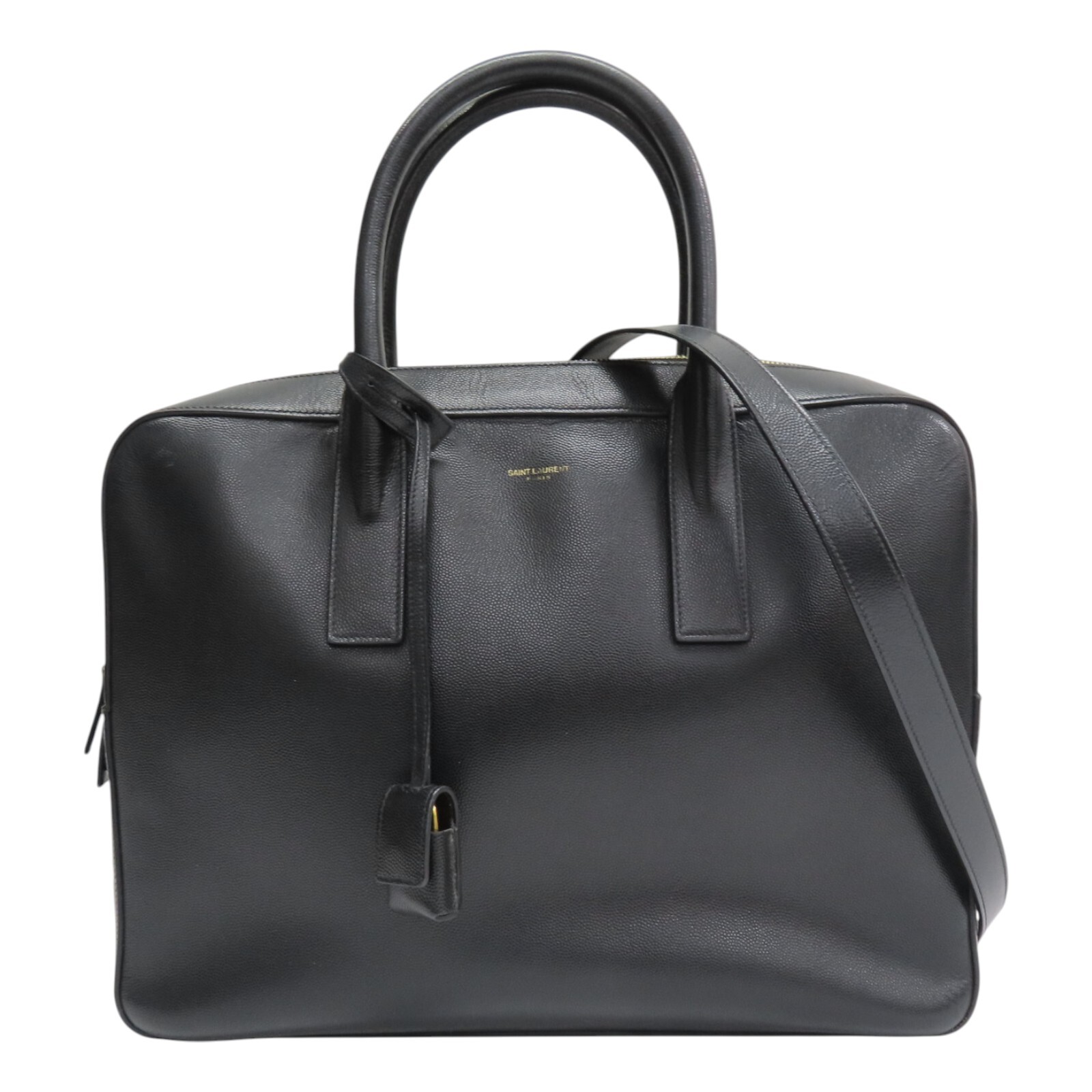 Borsa a tracolla SAINT LAURENT Mus in pelle nera 342605