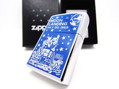 長渕zippo Apollo Moon Landing July 20, 1969 Zippo 2015 MIB Rare | eBay